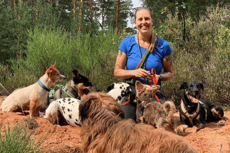 Anne von Sanny's Dogwalker Ausbildung